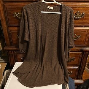 Brown cardigan